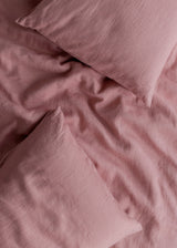 Linen Duvet Cover in Summer Blush